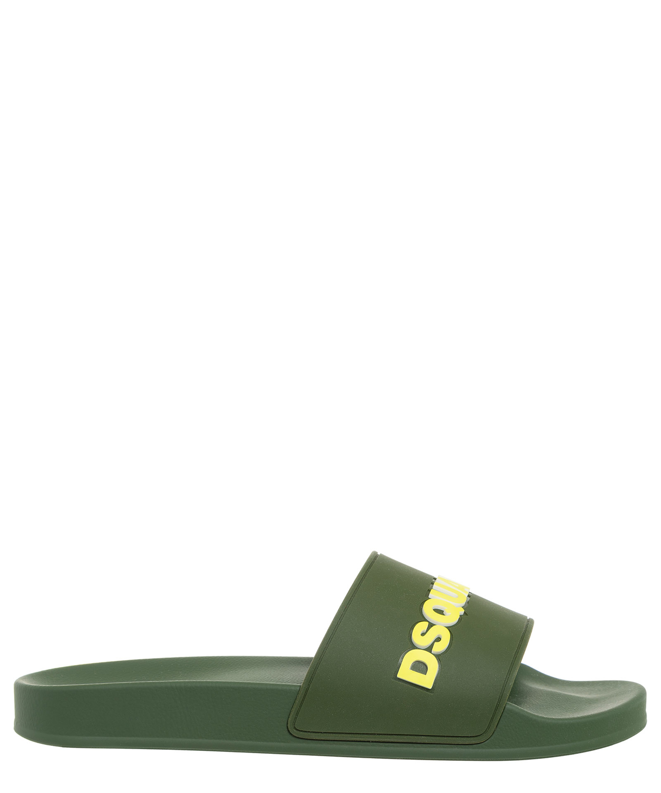 Dsquared2 ciabatte uomo FFM002317205013M2813 Темно-зеленый в стиле милитари - Желтый 27790₽