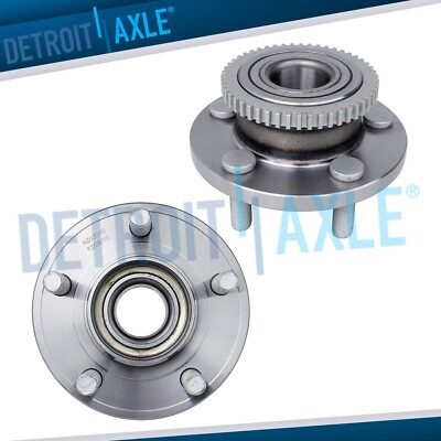 Front Wheel Bearing Hub Set for 2015 2016 2017 2018 2019 2020 2021 Ford Mustang