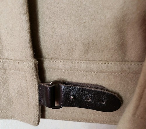 Chaqueta Eddie Bauer Mujer Talla L Camello Bronceado Mezcla de Lana Reforzada Codo Bolsillos a Snap - Imagen 6 de 11