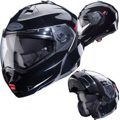 CABERG Klapphelm DUKE X SMART unlackiert ECE 22.06 Sonnenblende Gr. XL 61/62