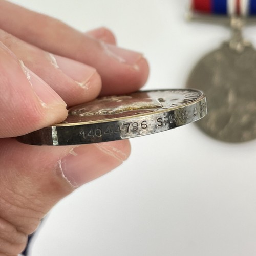 Boxed General Service Medal With Palestine Clasp 1945-48 & WW2 Medal Sapper RE - Picture 4 of 7