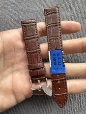 Vintage Watch Strap 18 mm  Leather Nos Top Quality V33