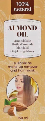 Mandelöl 100% Natural Almond Oil Make up Entferner Haarmaske Massageöl 150 ml