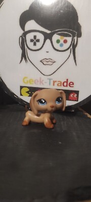 My Littlest Petshop LPS Pet Shop Dog Dachshund 518 Dog Authentic 