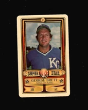 1983 Permagraphics GEORGE BRETT credit card Royals Perma Graphics