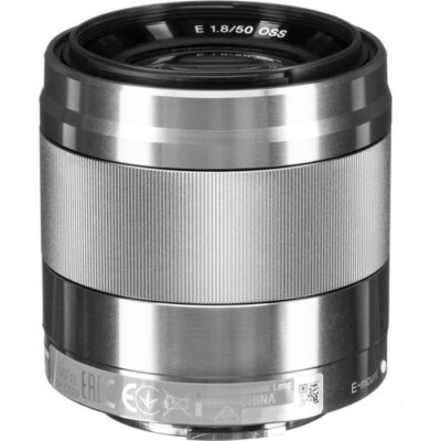 Sony SEL 50 mm F/1.8 E OSS For Sony - Silver for sale online | eBay