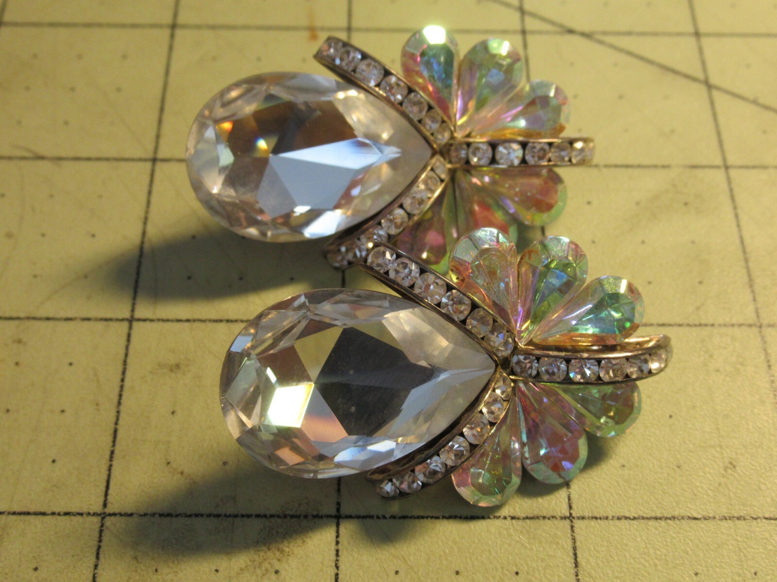 123 Glass Crystal Earrings