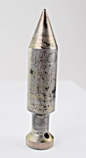 Vintage Steel EXACT "Rocket Missel" shape #12 Plumb Bob Made in The USA