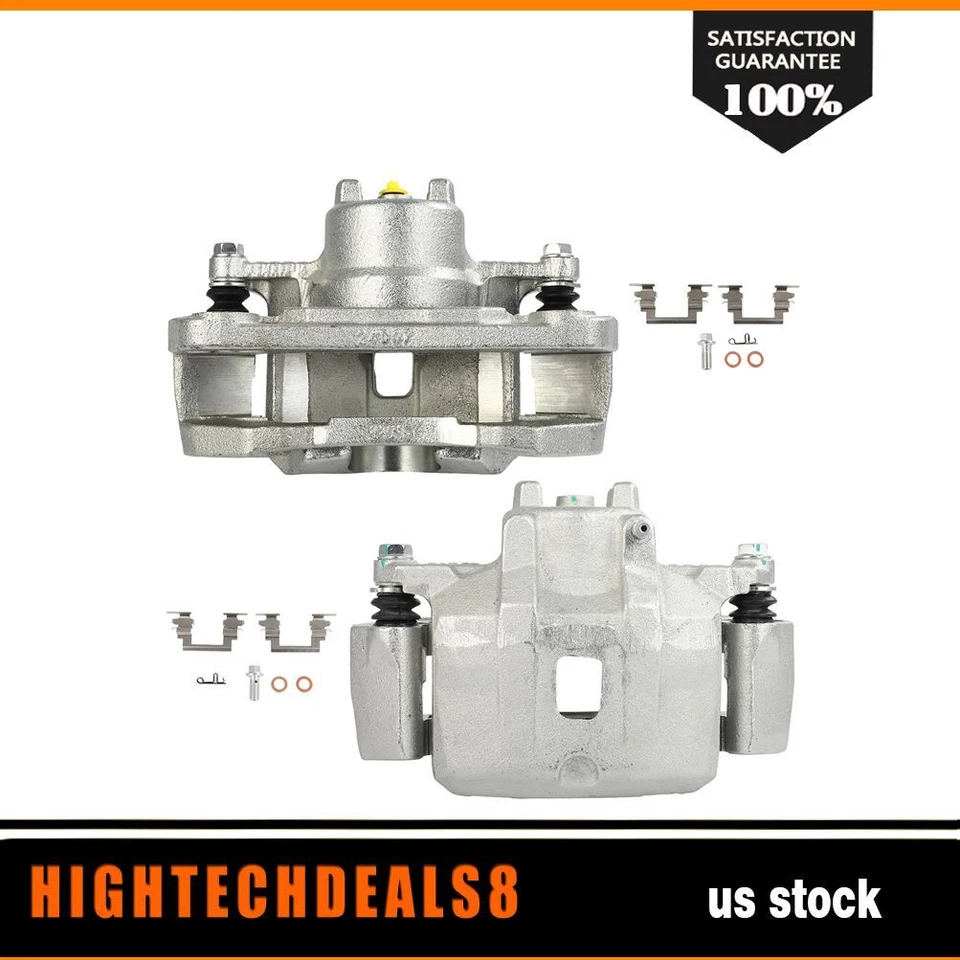 Par de pinzas de freno delanteras con soporte para MITSUBISHI GALANT 2002-2012 Foto 2 de 4