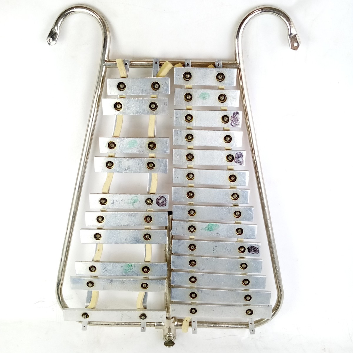 鍵盤楽器 2hp / Bell (Silver) B.F.Kitching & Co Marching Bell Lyra Glockenspiel Xylophone