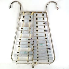 B.F.Kitching & Co Marching Bell Lyra Glockenspiel Xylophone Vintage +Mount Tube*