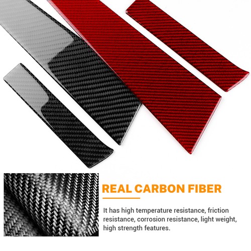Carbon Fiber Dashboard Panel Trim Strip For Renault Megane Fluence 2009-2014 - Picture 3 of 8