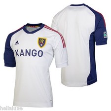 Adidas REAL SALT LAKE MLS USA Football Soccer Jersey Shirt Away Top Men Sz XL nw