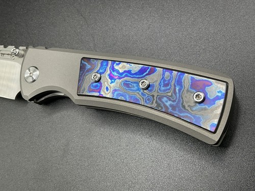 Chaves Messer Street Redencion Satin S35VN Titan ZirCuTi Inlay & Hardware - Bild 5 von 8