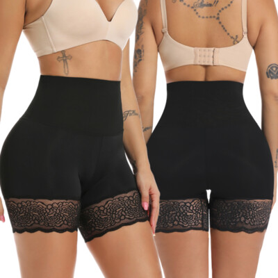 Women Hi-Waist Panties Tummy Control Shorts Slimming Back Smooth Underwear Firm