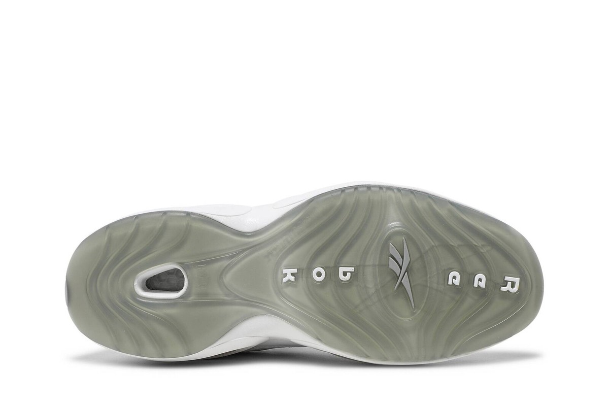 Size 8.5 - Reebok Question Low White Grey for sale online | eBay