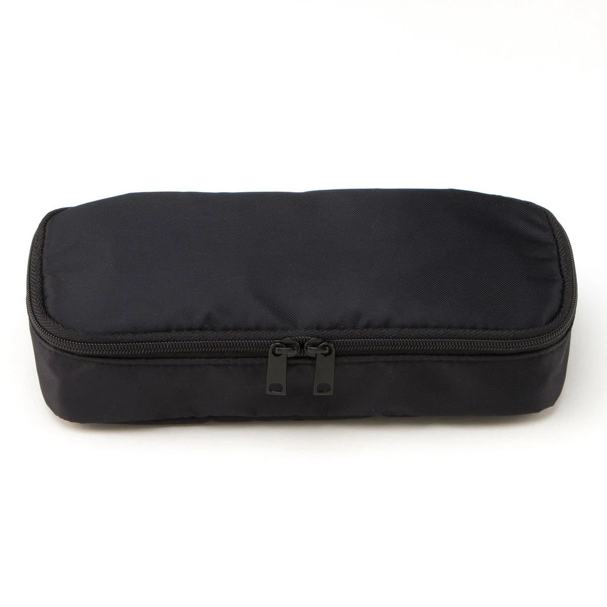 MUJI MoMA JAPAN nylon pen case [Big capacity type] good-simple designed  #Black