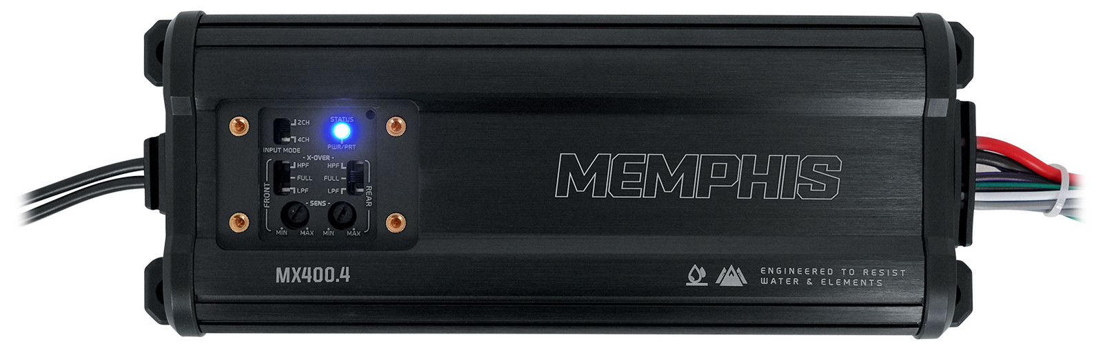 Memphis Audio MX4004 400 Вт 4-канальный усилитель ATV UTV4 65-дюймовые колонки Tower