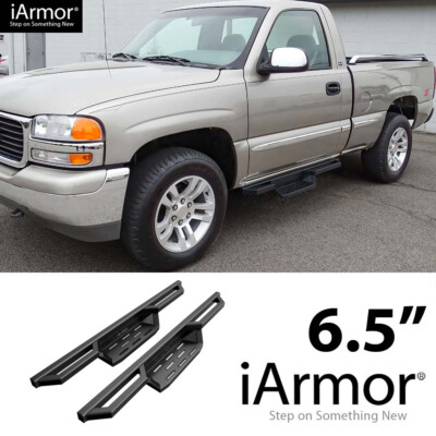 iArmor 6.5'' Pocket Steps Steel Armor for 99-07 Silverado Sierra Regular Cab