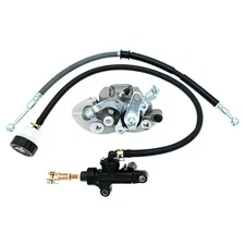 Rear Brake Master Cylinder Caliper & Hose for YAMAHA Raptor 700 700R 2013-2023