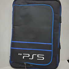 Carrying Case for PS5 Compatible Bag for PlayStation 5 Black Blue New