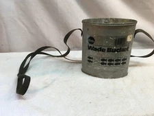 Frabill's Galvanized  Minnow Bait Bucket  Wade  Fishing Tackle 