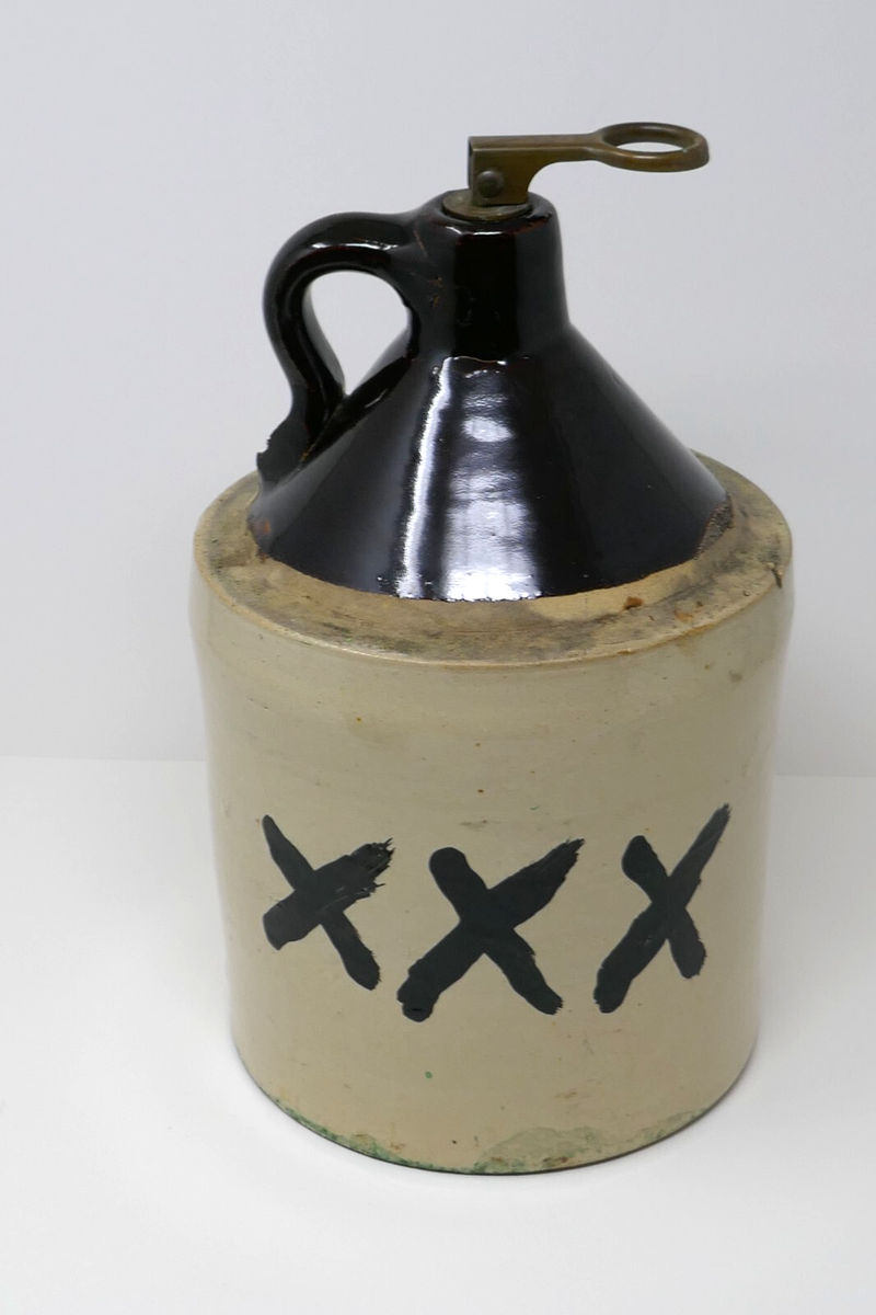 Antique XXX Triple X Stoneware Moonshine Whiskey Crock Jug | eBay