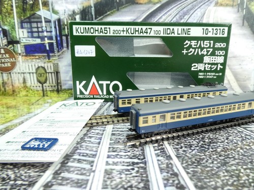 Kato 10-1316 - Spur N - 2tlg. Triebwagen-Set- KUMOHA - IIDA Line - OVP - #A1247 | Zustand: Gebraucht