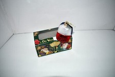 Old World Christmas Ornaments, Baseball Cap, Glass Blown Ornaments for Christmas