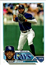 2023 Topps Series 2 Vidal Brujan  #613   Tampa Bay Rays Baseball Card       
