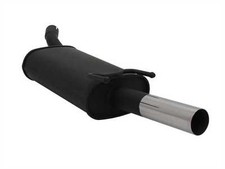 NOVUS Sportauspuff Endschalldämpfer 1x60mm passend für OPEL TIGRA A