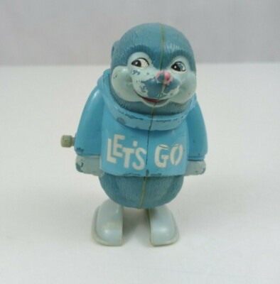 Vintage 1982 Galoob Shirt Tales Secret Super Sleuths Digger Wind-Up Toy Works