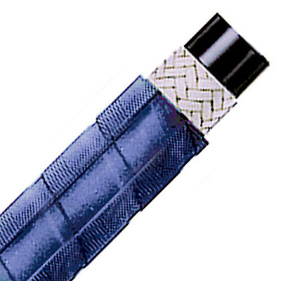 Aeroquip AQP Muffenloser Aufsteckschlauch (blau, -12 Schlauchgröße) für Öl, Kraftstoff, Wasser