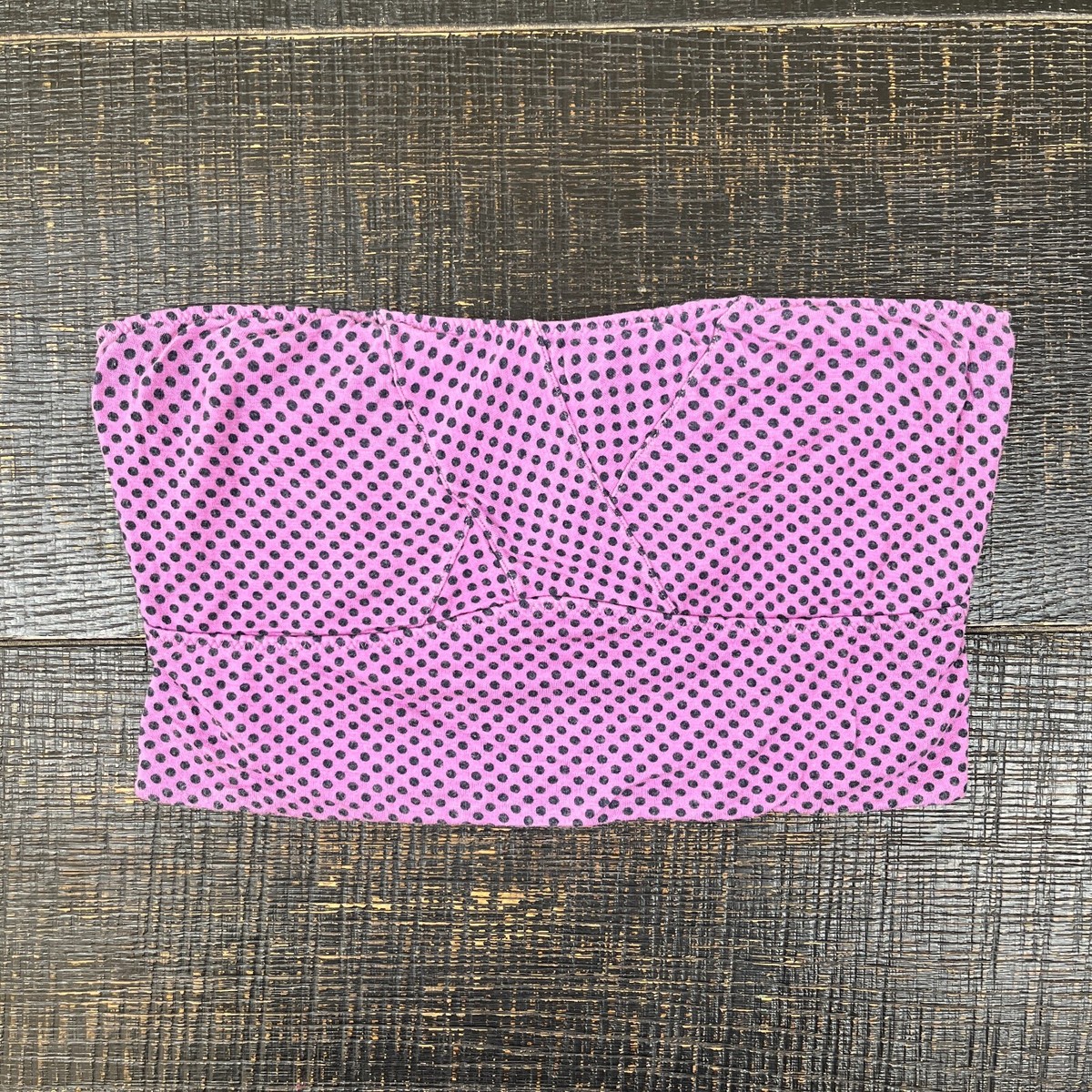 Free People Intimately 66170 Purple Polka Dot Top Bra