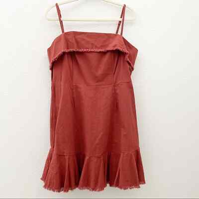 Women's Asos cotton Linen strappy mini dress size 8 | eBay