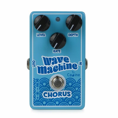 Caline CP-505 ''Wave Machine'' Chorus Guitar Effect Pedal True Bypass NEW!