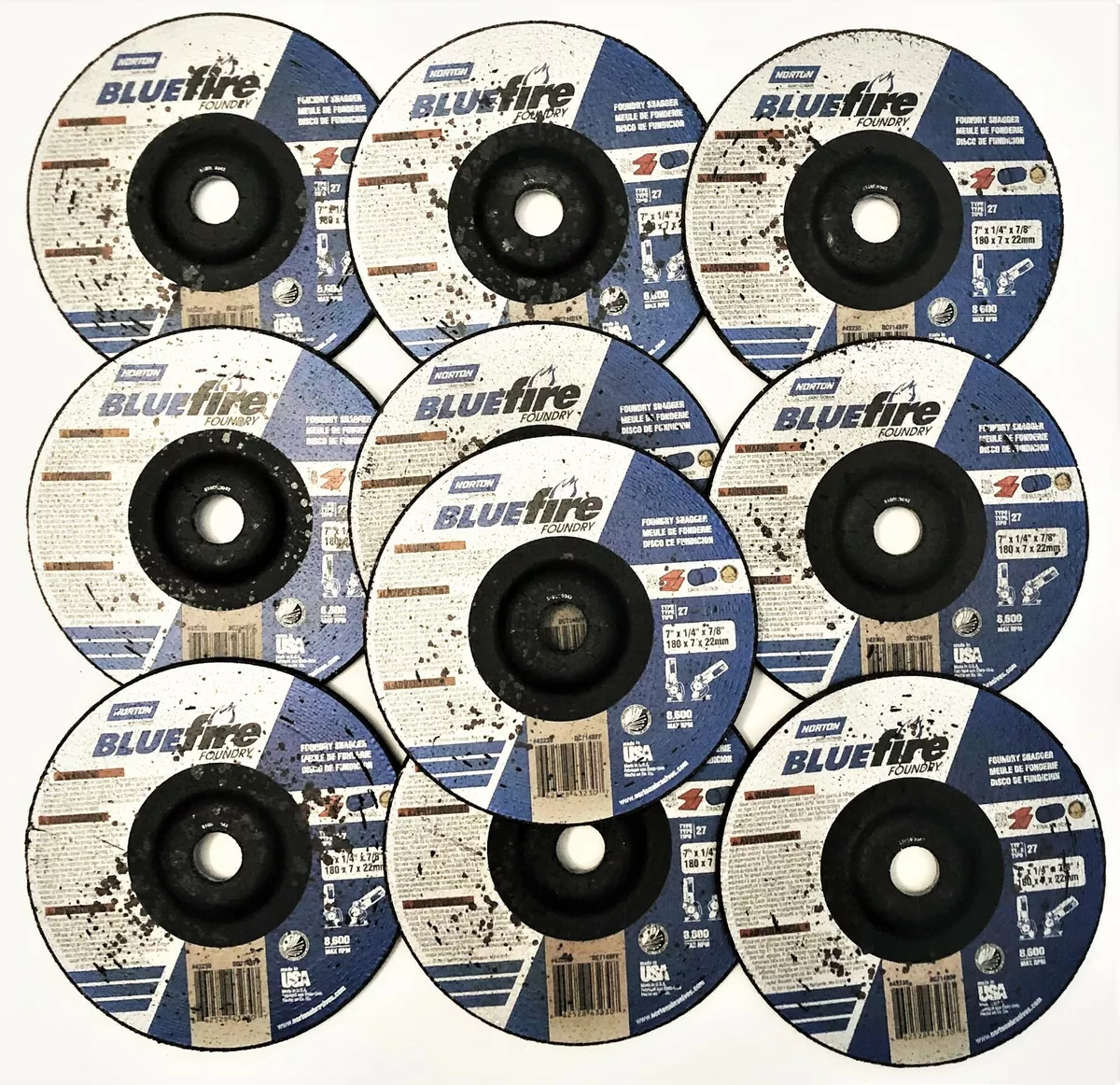 Norton 7 deals inch grinding wheels