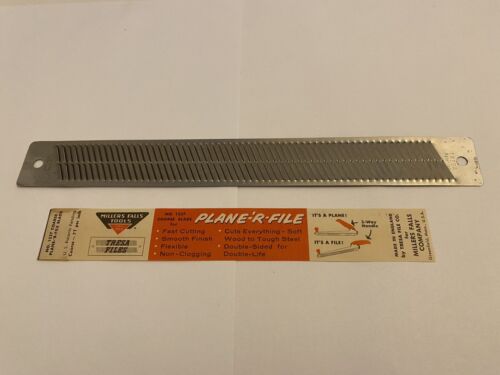 NOS - MILLERS FALLS No. 1227 PLANE-‘R-FILE REPLACEMENT BLADE FOR #1220 - NEW - Picture 1 of 5