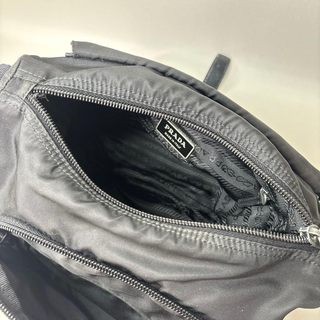 PRADA Black Shoulder Bag PRADA Crossbody thumbnail 10