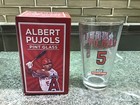 Albert Pujols Pint Glass Angels SGA NEW IN BOX — photo 2