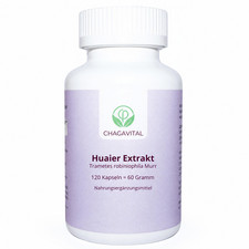 Huaier Extrakt 2x 120 Kapseln a 500mg - Trametes robiniophila Murr
