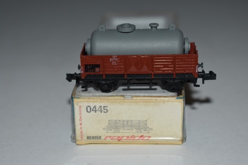 Góndola Deutchbahn Wagon escala N Rapido 0445 con tanque de carga C57196 | Zustand: Used