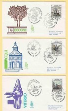 FDC VG VENETIA No. 476/1-2-3 - Fountains 7th Issue - 22 IX 1979