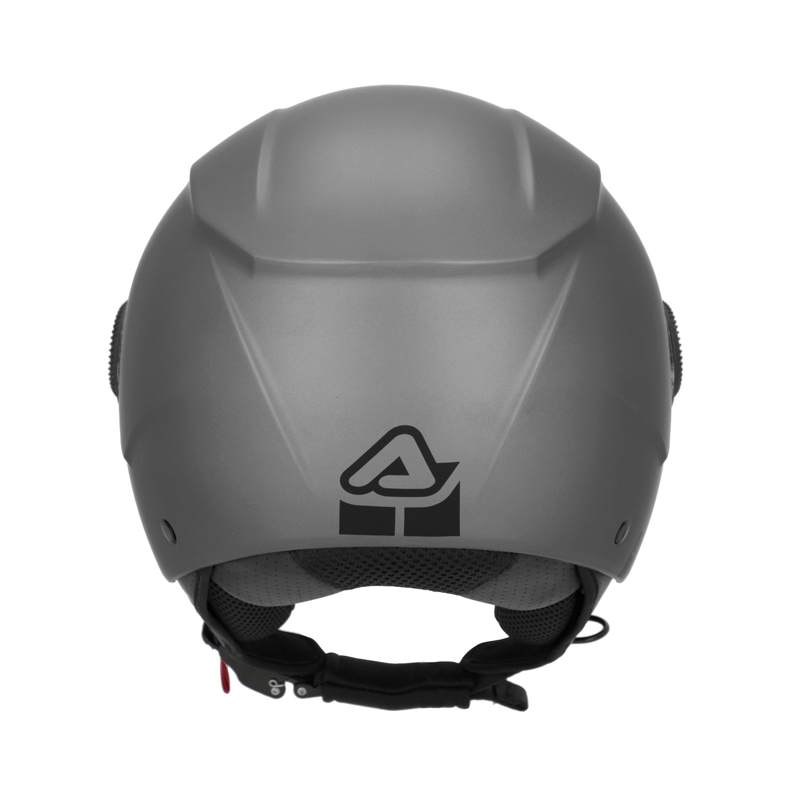 Casco Jet Acerbis Brezza Grigio Scuro Omologato foto 6