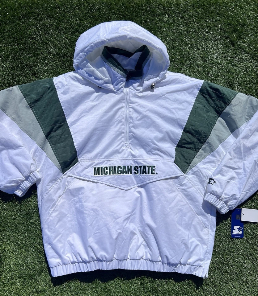 Chaqueta Pullover Talla XXL Starter X GIII Michigan State Spartans - Ajuste Suelto Foto 4 de 4