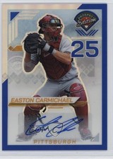 2025 Prospect Edition Blue Prizm Signatures /149 Easton Carmichael Auto 0d6r