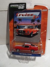 2009 Greenlight Cruise In Mustang Edition Red 1967 Shelby GT500 1/64 Scale