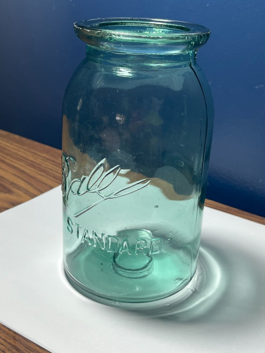 EARTH BALL W ローション 75mL Vtg Blue Aqua Quart Ball Standard Wax Sealer | eBay