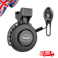 Electric Bike Horn 100dB USB Rechargeable Bicycle Bell 4 Adjustable Sound Modes