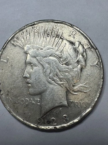 Photo of a 1923-P Peace Dollar from an eBay listing that sold on Jul 22, 2026